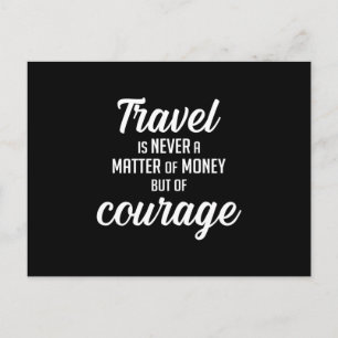 Travel Travelling Adventure Quotes Quote Gift Idea Postcard