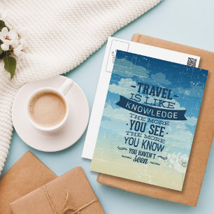 Travel Vacation Good Trip Postcard