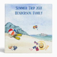 Travel Vacation Photo Album Beach