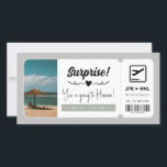Travel Voucher Gift Certificate Surprise Vacation<br><div class="desc">Are you searching for the perfect gift for your loved ones who are travel enthusiasts? Look no further! Our Travel Ticket Travel Voucher Gift Certificate Template is the ideal solution for surprising them with a unique and memorable present. The template is designed to be user-friendly, allowing you to add the...</div>