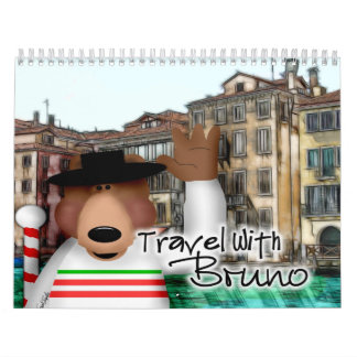 Travel With Bruno Marrone Calendar