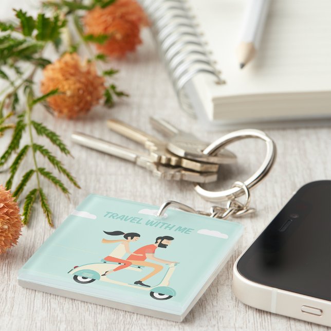 Travel With Me Keychain (Creator Uploaded)