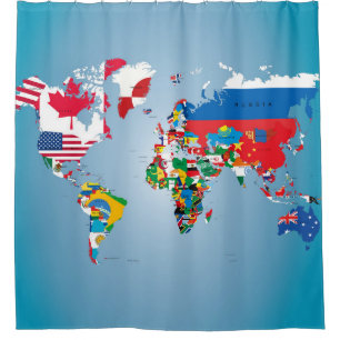 Travel World Globe Flags Map
