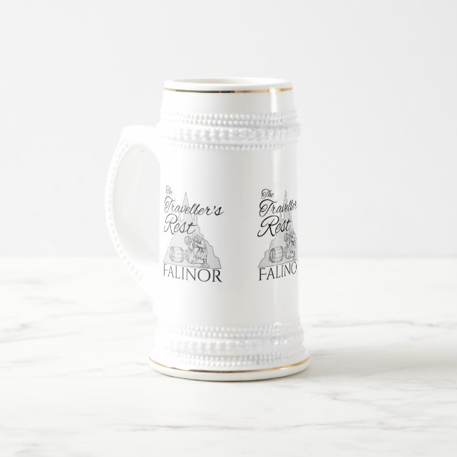 Traveler's Rest - Beer Stein (Front Left)