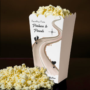 Traveling from Partners to Parents Baby Shower Favor Box