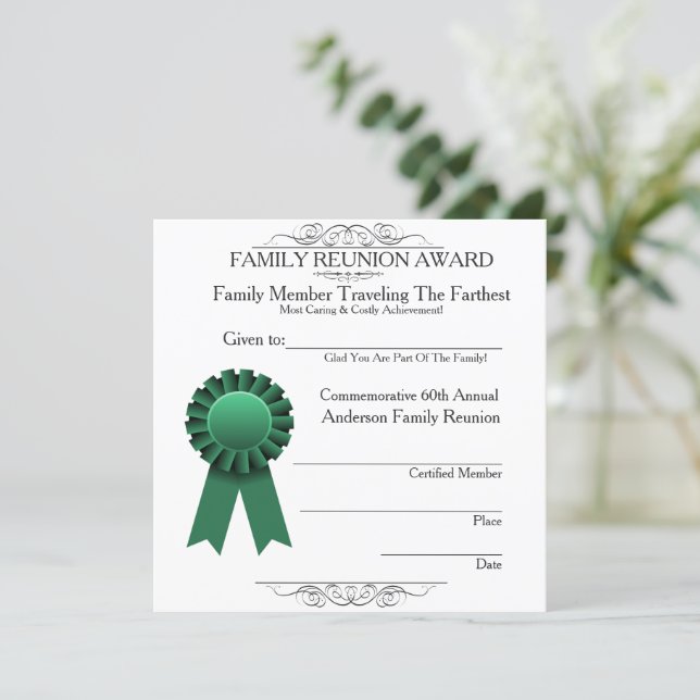 travelled-farthest-family-reunion-awards-template-zazzle