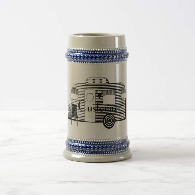 Traveller Camper Caravan Thunder_Cove Beer Stein (Center)