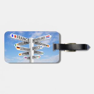 Traveller Europe Luggage Tag