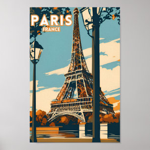Traveller's Paris Poster
