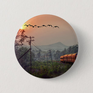 Travelling 2 Inch Round Button
