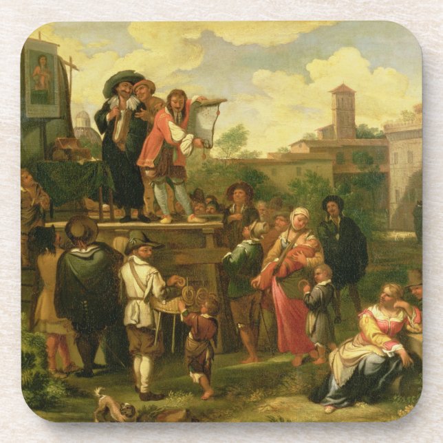 Travelling Actors Coaster (Front)