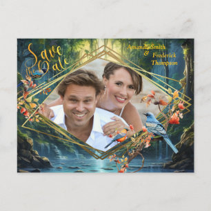 Travelling Destination Landscapes of Our World Announcement Postcard