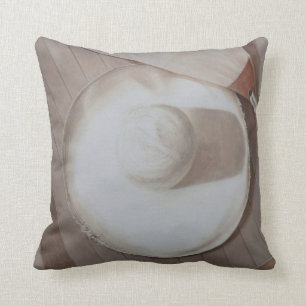 Travelling Hat 2012 Throw Pillow