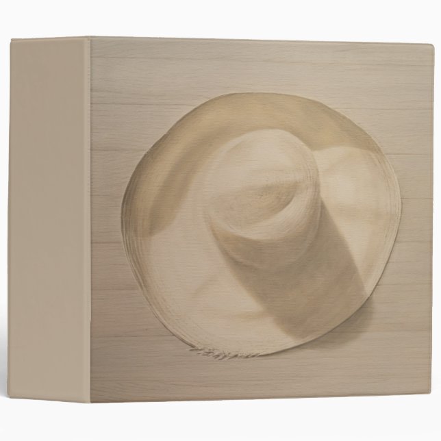 Travelling Hat on Dusty Table 2010 Binder (Front/Spine)