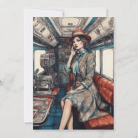 Travelling in style, sarcastic view