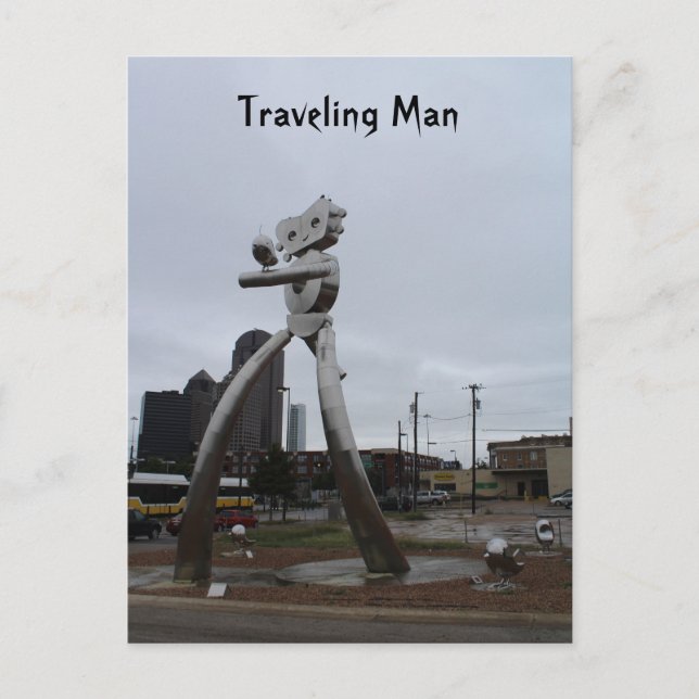Travelling Man # 14 Postcard (Front)