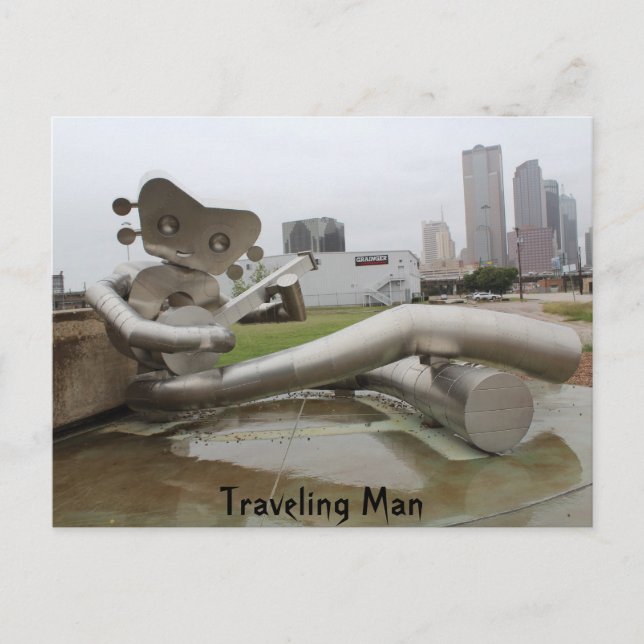 Travelling Man # 16 Postcard (Front)
