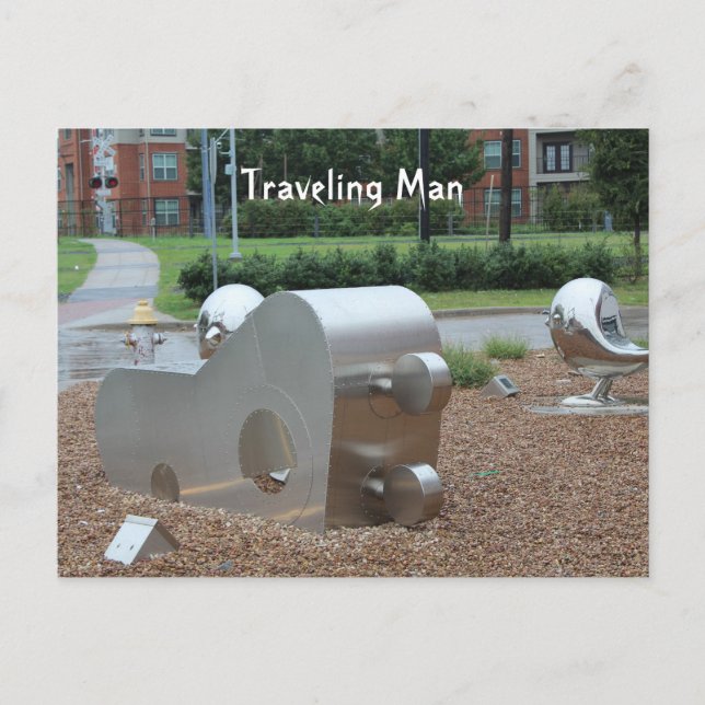 Travelling Man # 17 Postcard (Front)