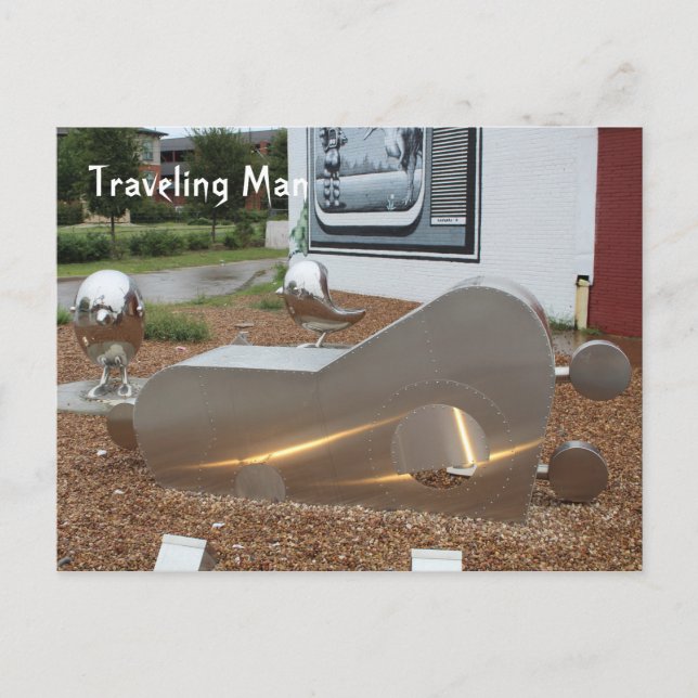 Travelling Man # 18 Postcard (Front)