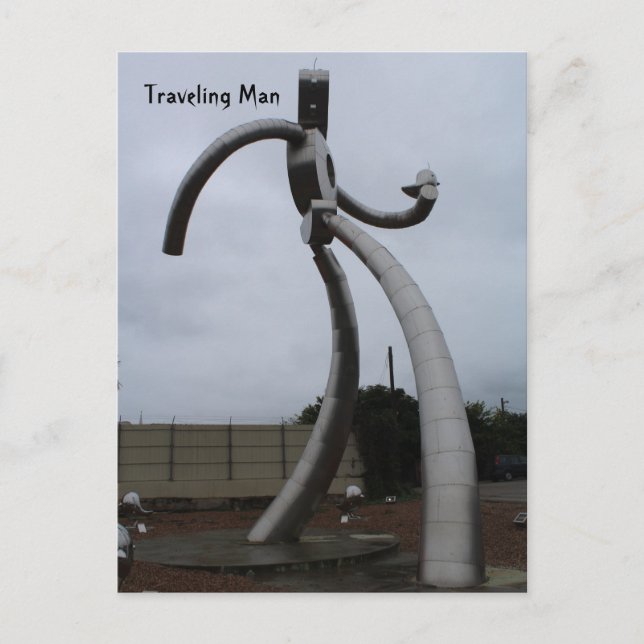 Travelling Man # 20 Postcard (Front)