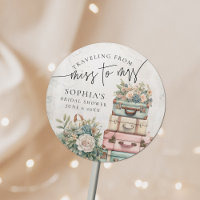 Travelling Miss to Mrs Vintage Floral Bridal Showe