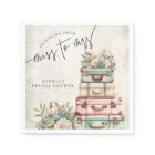 Travelling Miss to Mrs Vintage Floral Bridal Showe