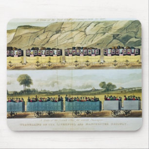 Travelling on the Liverpool and Manchester Mouse Pad