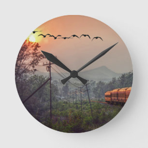 Travelling Round Clock