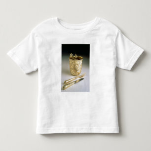 Travelling set of a knife, fork, spoon and beaker, toddler t-shirt