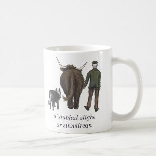 travelling the path of our ancestors in Gaelic Coffee Mug