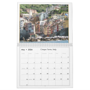Travelling Through Italy 20XX Calendar