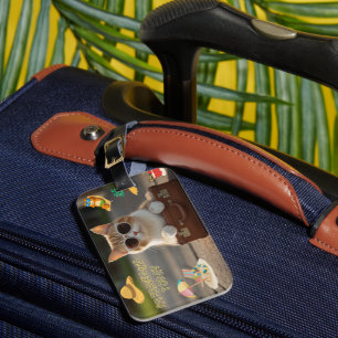 Travelling Today Fun Luggage Tag