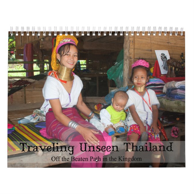 Travelling Unseen Thailand Calendar (Cover)
