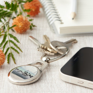 travelog_3 metal keychain