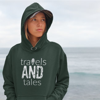 Travels and Tales [white logo] Women's Hoodie
