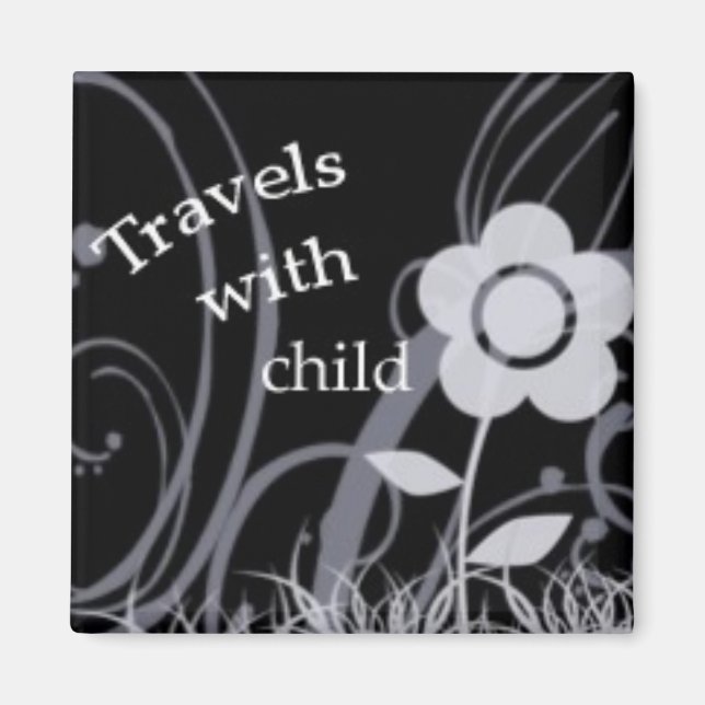 Travels With Child Magnet (Front)