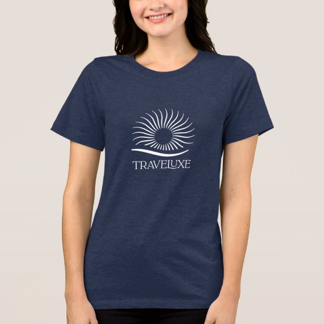 Traveluxe Vertical Logo Tee (Front)