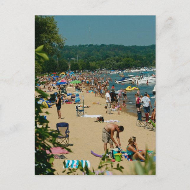 Traverse City Beach Postcard (Front)