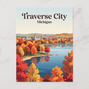 Traverse City, Michigan, USA Postcard