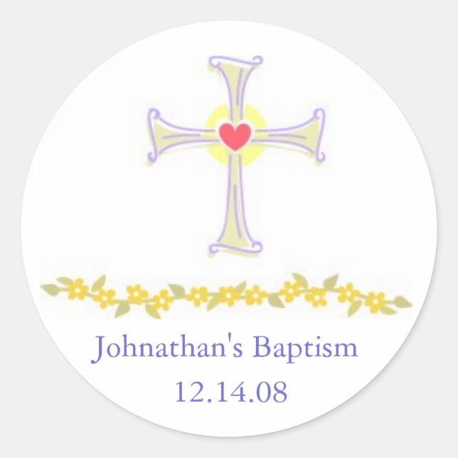 Traverser avec des stickers cardiaques (Devant)