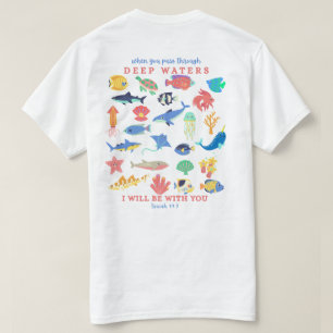 Traverser le T-shirt des eaux profondes