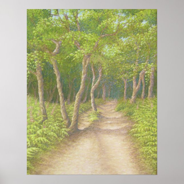 Traverser les arbres, affiche de Leith Hill (Devant)