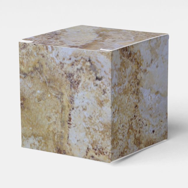 travertine limestone favor box (Front Side)