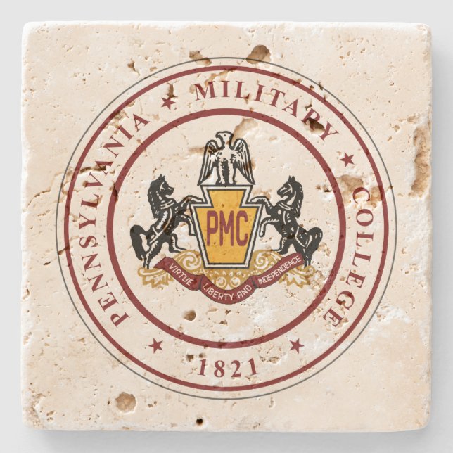 + Travertine Stone Coaster  (4 stone choices) (Front)