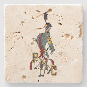 * Travertine Stone Drink Coaster (4 stone choices)