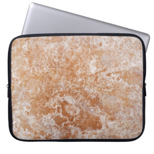 Travertine Stone Pattern Laptop Sleeve