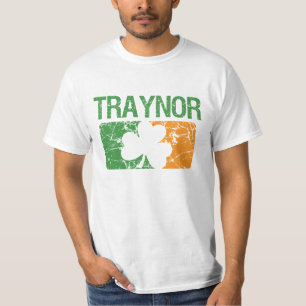 Traynor Surname Clover T-Shirt