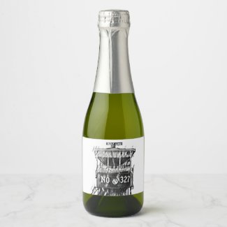 TRC Sketch Mini Champaign Bottle Label Set