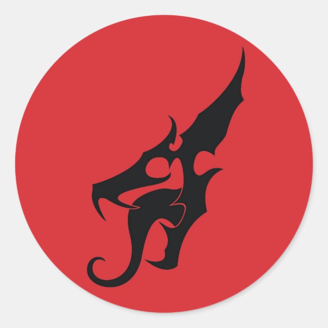 TRD Dragonhead Stickers (Front)