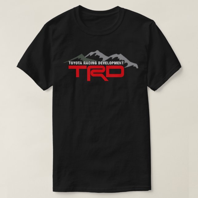 TRD Racing Development Logo T-Shirt (Design Front)